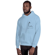 Fuck Unisex Hoodie by Bowser Tattoos  Love Your Mom  Light Blue S 