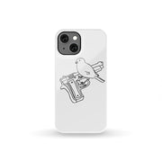 Gun bird CASE BY TAMAR BAR Phone Case wc-fulfillment iPhone 13 Mini  