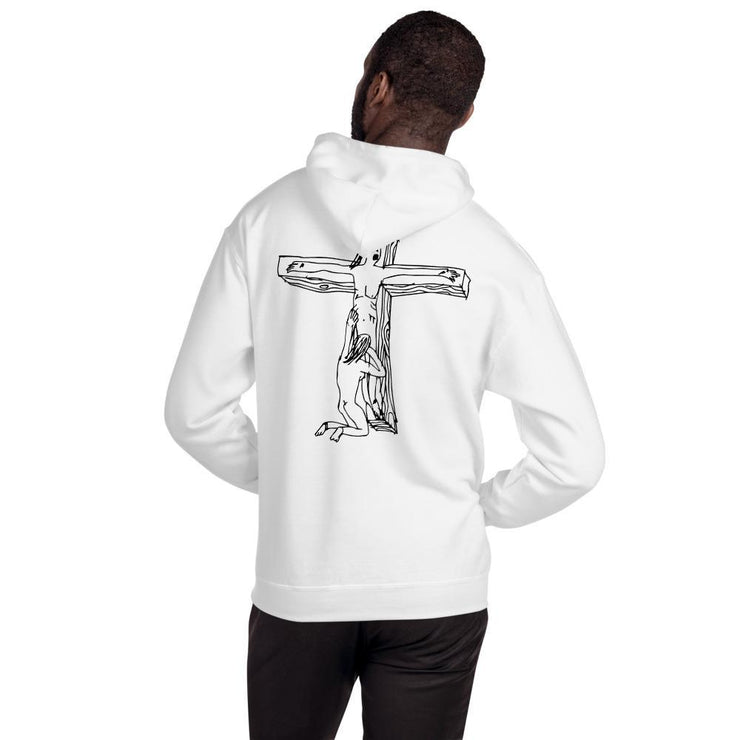 Ho no hoodie By Auto Christ  Love Your Mom  White S 