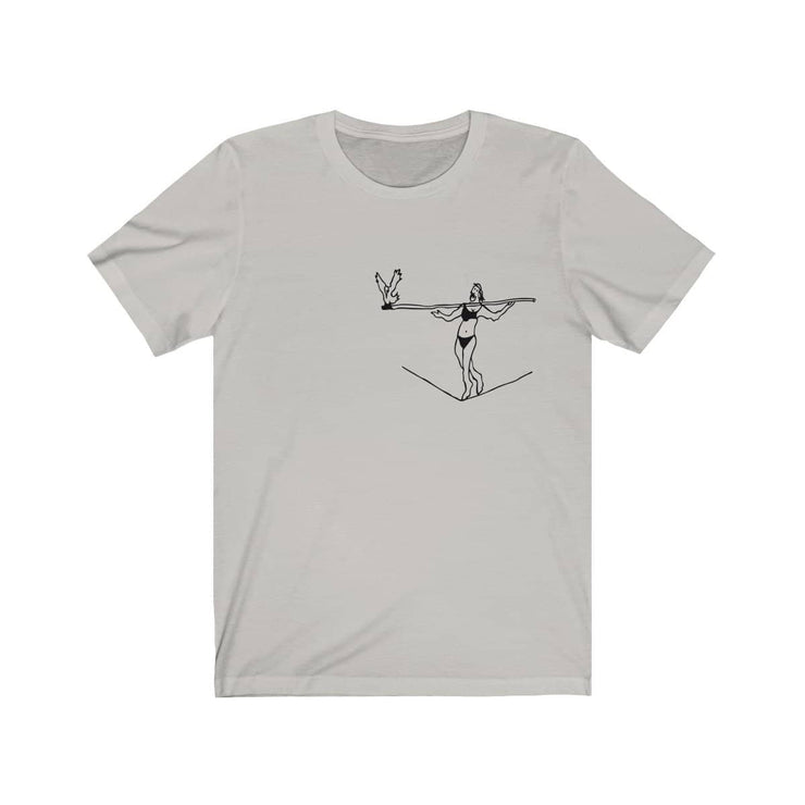 Hold It t-shirt by Tattoo artist Auto Christ T-Shirt Printify Silver XS 