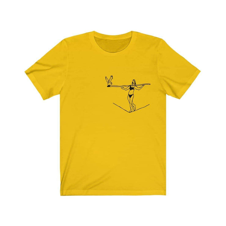 Hold It t-shirt by Tattoo artist Auto Christ T-Shirt Printify Maize Yellow XS 