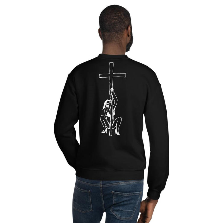 Holy G sweatshirt by Tattoo artist Auto Christ  Love Your Mom  Black S 