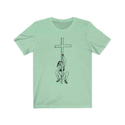 Holy J T-shirt by Tattoo artist Auto Christ T-Shirt Printify Mint XS 