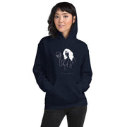 Horney Unisex Hoodie by Tattoo Artists Tamar Bar  Love Your Mom  Navy S 