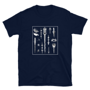 Impossible Dagger Short-Sleeve Unisex T-Shirt by Hila Angelica  Love Your Mom  Navy S 