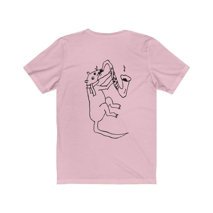 Jazz T - shirt by Tattoo artist Auto Christ T-Shirt Printify Pink XS 