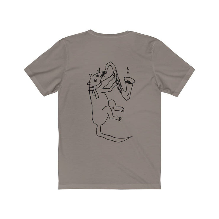 Jazz T - shirt by Tattoo artist Auto Christ T-Shirt Printify Pebble Brown XS 