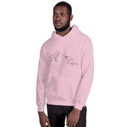 Ket Unisex Hoodie by Kanfiel  Love Your Mom  Light Pink S 