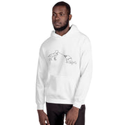 Ket Unisex Hoodie by Kanfiel  Love Your Mom  White S 