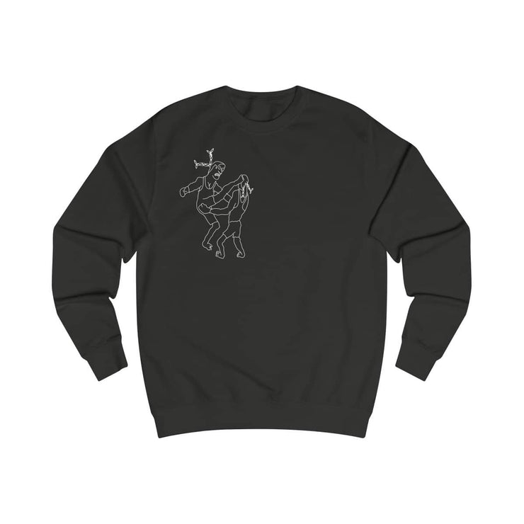 Kung Fu Sweatshirt by Tattoo artist Auto Christ Sweatshirt Printify Jet Black S 