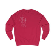 Kung Fu Sweatshirt by Tattoo artist Auto Christ Sweatshirt Printify Fire Red S 