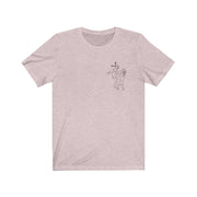 Kung Fu T-shirt by Tattoo artist Auto Christ T-Shirt Printify Heather Peach L 
