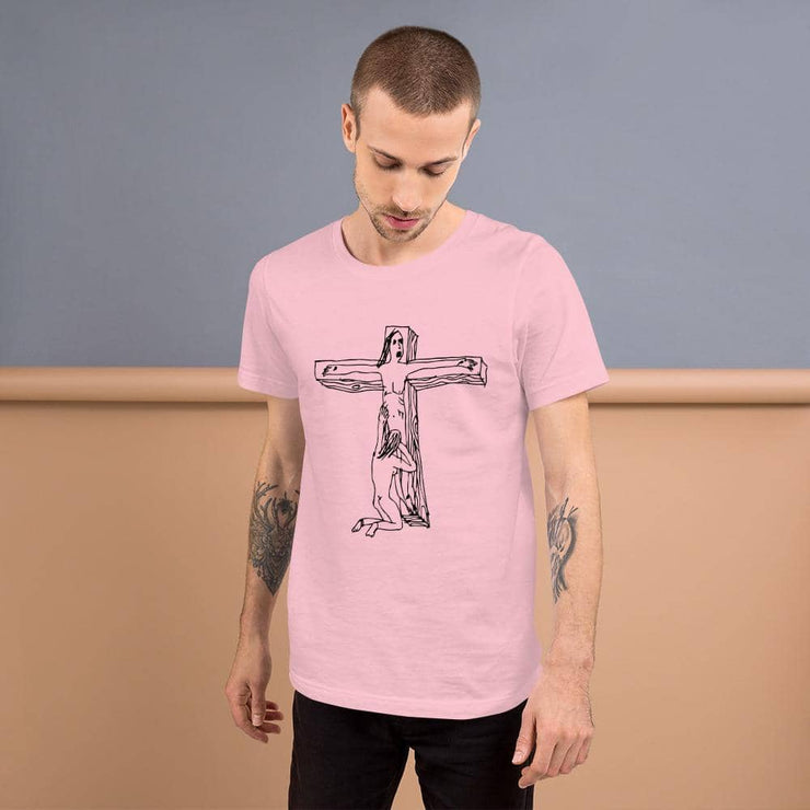 Last Joy Limited Edition t shirt by Tattoo artist Auto Christ !  Love Your Mom  Pink S 