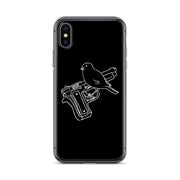 Limited Edition Bird Gun iPhone Case From Top Tattoo Artists  Love Your Mom  iPhone X/XS  
