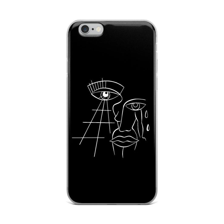 Limited Edition Black Abstract Art iPhone Case From Top Tattoo Artists  Love Your Mom iPhone 6 Plus/6s Plus  