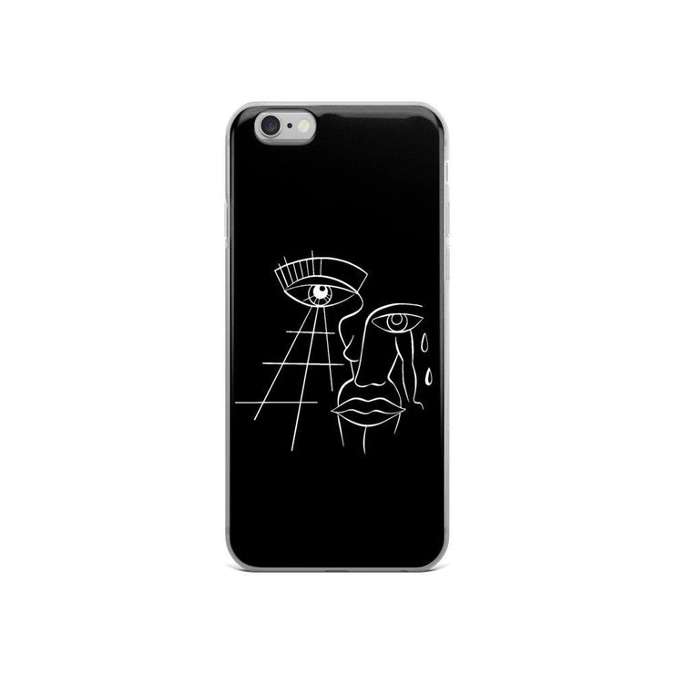 Limited Edition Black Abstract Art iPhone Case From Top Tattoo Artists  Love Your Mom  iPhone 6/6s  