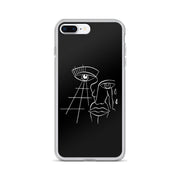 Limited Edition Black Abstract Art iPhone Case From Top Tattoo Artists  Love Your Mom iPhone 7 Plus/8 Plus  