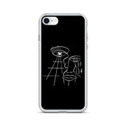Limited Edition Black Abstract Art iPhone Case From Top Tattoo Artists  Love Your Mom  iPhone 7/8  