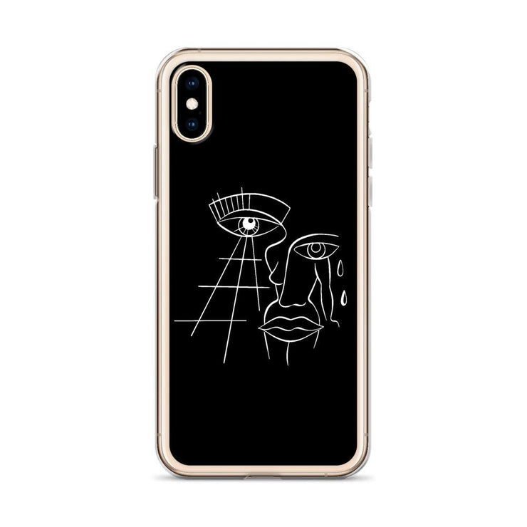 Limited Edition Black Abstract Art iPhone Case From Top Tattoo Artists  Love Your Mom   