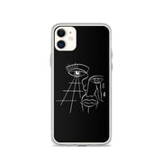 Limited Edition Black Abstract Art iPhone Case From Top Tattoo Artists  Love Your Mom iPhone 11  