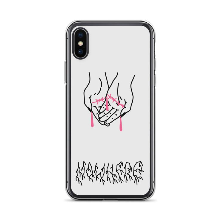 Limited Edition Blood Hands iPhone Case From Top Tattoo Artists  Love Your Mom  iPhone X/XS  