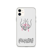 Limited Edition Blood Hands iPhone Case From Top Tattoo Artists  Love Your Mom  iPhone 11  