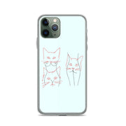 Limited Edition Blue Cat Women iPhone Case From Top Tattoo Artists  Love Your Mom  iPhone 11 Pro  