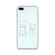 Limited Edition Blue Cat Women iPhone Case From Top Tattoo Artists  Love Your Mom  iPhone 7 Plus/8 Plus  