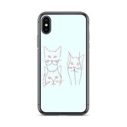 Limited Edition Blue Cat Women iPhone Case From Top Tattoo Artists  Love Your Mom  iPhone X/XS  