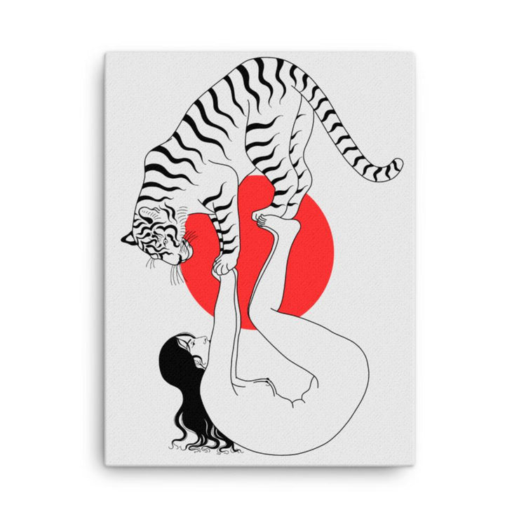 Limited Edition Canvas Print by Matiere Noire  Love Your Mom  18×24  