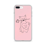 Limited Edition Cats Lovers iPhone Case From Top Tattoo Artists  Love Your Mom  iPhone 7 Plus/8 Plus  