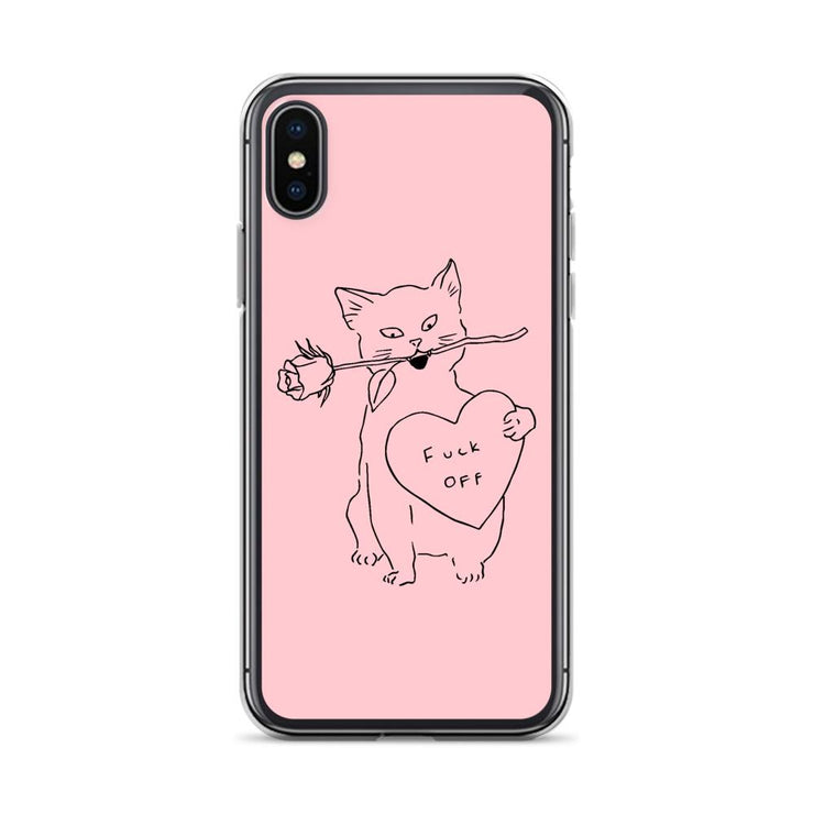 Limited Edition Cats Lovers iPhone Case From Top Tattoo Artists  Love Your Mom  iPhone X/XS  