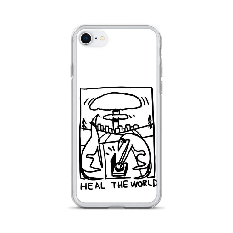 Limited Edition Dogs Save The World iPhone Case From Top Tattoo Artists  Love Your Mom  iPhone 7/8  