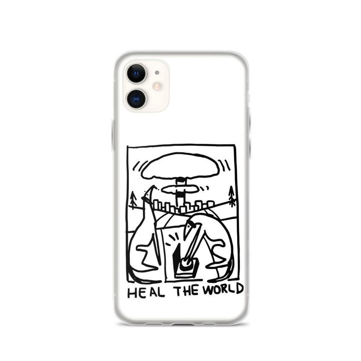 Limited Edition Dogs Save The World iPhone Case From Top Tattoo Artists  Love Your Mom  iPhone 11  