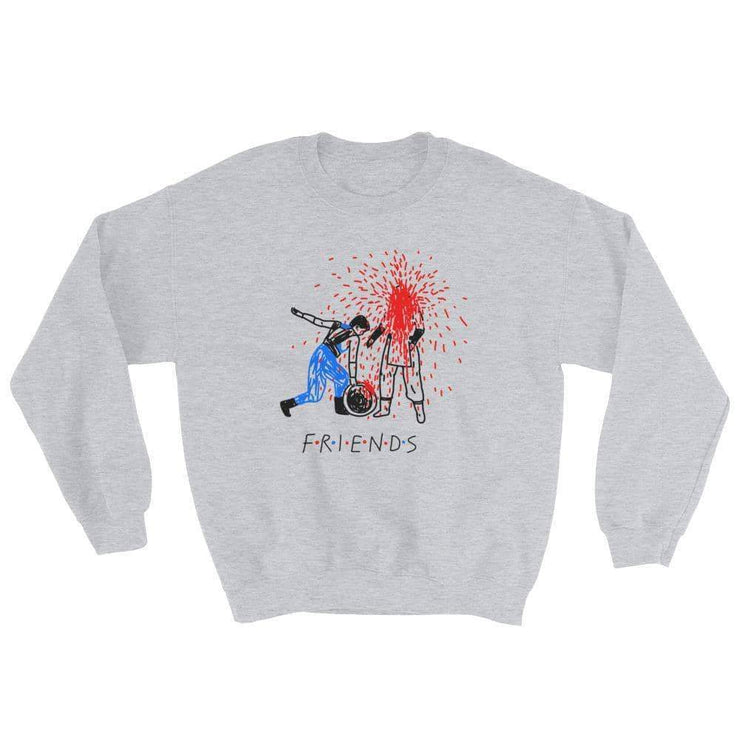 Limited Edition Friends Sweatshirt by Tattoo artist Bad Paint !  Love Your Mom  Sport Grey S 