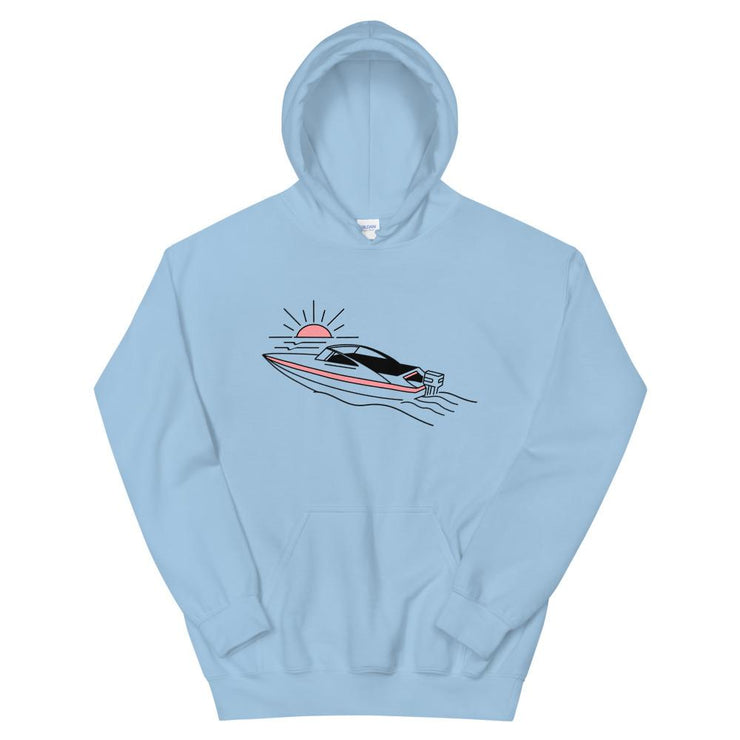 Limited Edition Hoodie By Tattoo Artist Aleph Hoodz  Love Your Mom  Light Blue S 