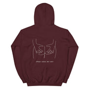 Limited Edition Hoodie By Tattoo Artist Jocelyn Chantelle  Love Your Mom  Maroon S 