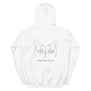 Limited Edition Hoodie By Tattoo Artist Jocelyn Chantelle  Love Your Mom  White S 