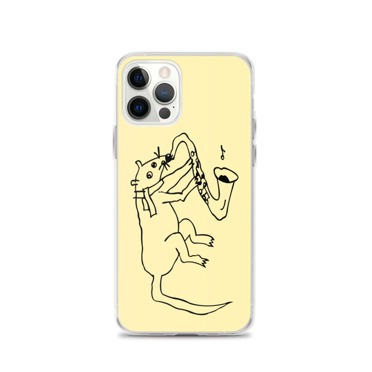 Limited Edition Jazz Rat Yellow iPhone 13 12 Case From Top Tattoo Artists  Love Your Mom  iPhone 12 Pro  
