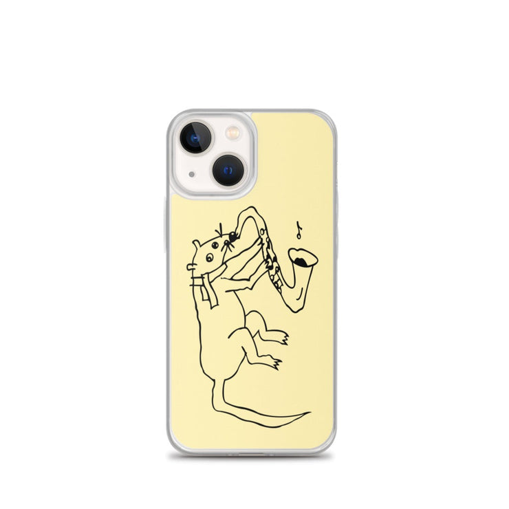 Limited Edition Jazz Rat Yellow iPhone 13 12 Case From Top Tattoo Artists  Love Your Mom  iPhone 13 mini  