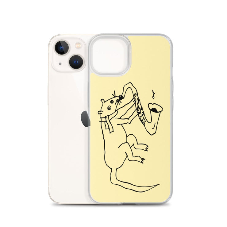 Limited Edition Jazz Rat Yellow iPhone 13 12 Case From Top Tattoo Artists  Love Your Mom    