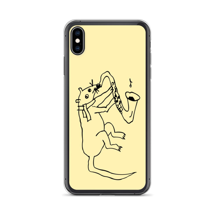 Limited Edition Jazz Rat Yellow iPhone 13 12 Case From Top Tattoo Artists  Love Your Mom  iPhone XS Max  