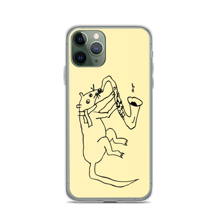 Limited Edition Jazz Rat Yellow iPhone 13 12 Case From Top Tattoo Artists  Love Your Mom  iPhone 11 Pro  