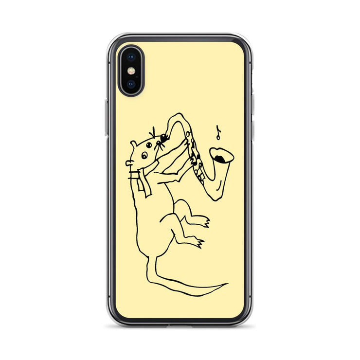 Limited Edition Jazz Rat iPhone Case From Top Tattoo Artists  Love Your Mom  iPhone X/XS  