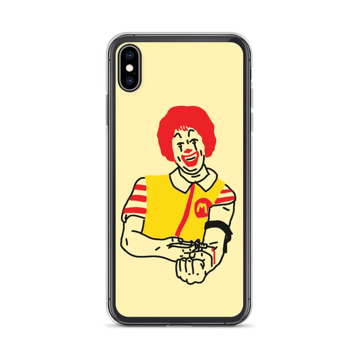 Limited Edition Junky Ronald McDonald iPhone Case From Top Tattoo Artists  Love Your Mom  iPhone XS Max  