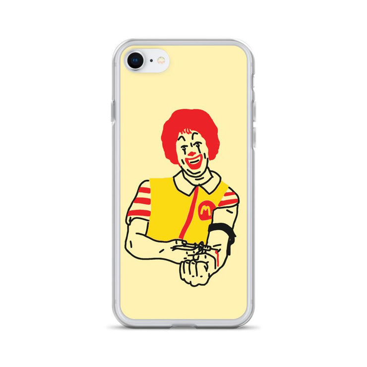 Limited Edition Junky Ronald McDonald iPhone Case From Top Tattoo Artists  Love Your Mom  iPhone 7/8  