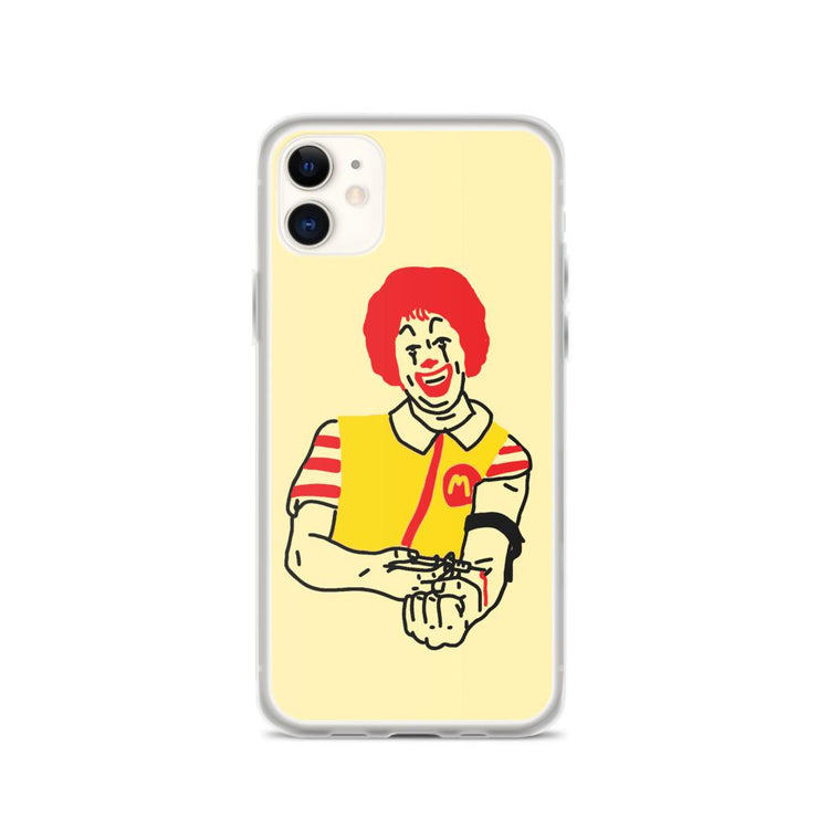 Limited Edition Junky Ronald McDonald iPhone Case From Top Tattoo Artists  Love Your Mom  iPhone 11  