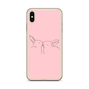 Limited Edition Rabbit Kiss iPhone Case From Top Tattoo Artists  Love Your Mom    