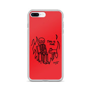 Limited Edition Red skeleton iPhone Case From Top Tattoo Artists  Love Your Mom  iPhone 7 Plus/8 Plus  