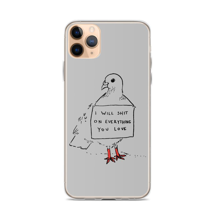 Limited Edition Rude Pigeon iPhone Case From Top Tattoo Artists  Love Your Mom  iPhone 11 Pro Max  